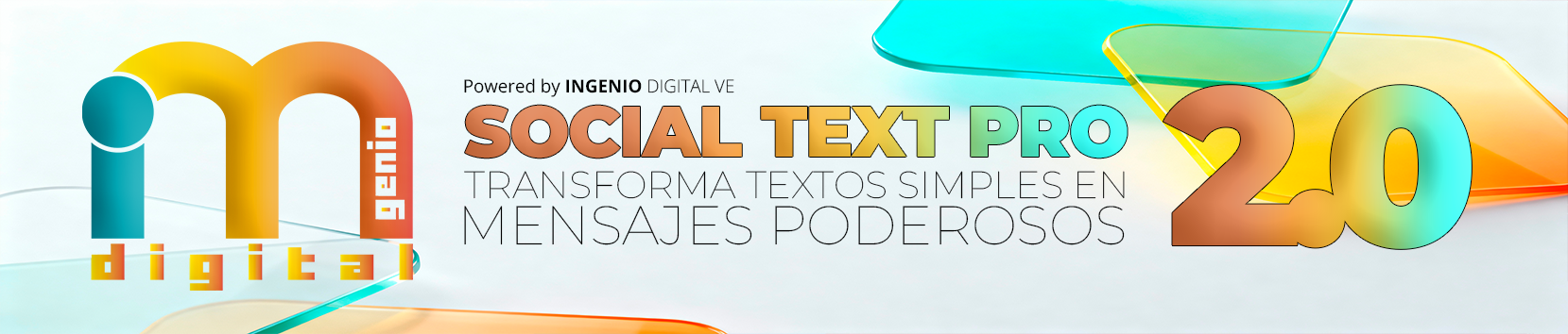SocialTextoPro Banner